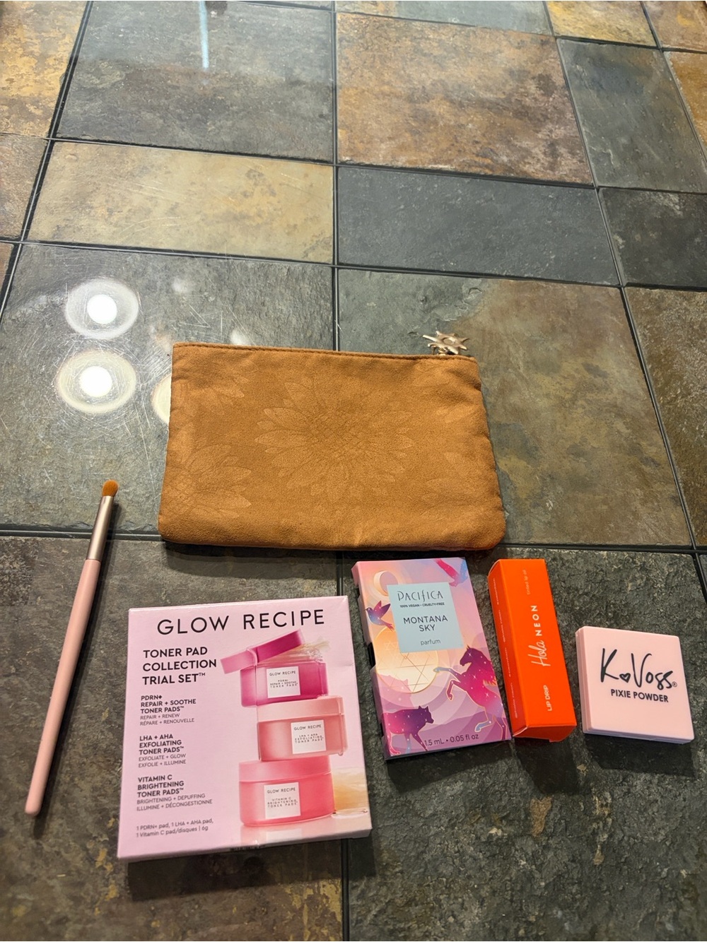 Ipsy Bag With Various Products